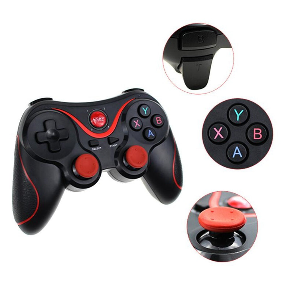 X3 Wireless Bluetooth Gamepad Handle Controller, Support iOS Android Windows Systems X3 Wireless Bluetooth Gamepad Handle Controller, Support iOS Android Windows Systems